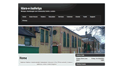 Desktop Screenshot of idara-e-jaaferiya.org.uk